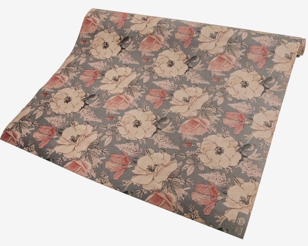 Бумага упаковочная для цветов «Полоски», 100 × 70 см