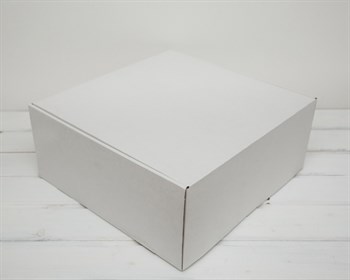 УЦЕНКА Коробка для посылок 36х35х15 см, белая - фото 11439