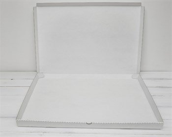 УЦЕНКА Коробка плоская 61х41х3,5 см, белая - фото 11824