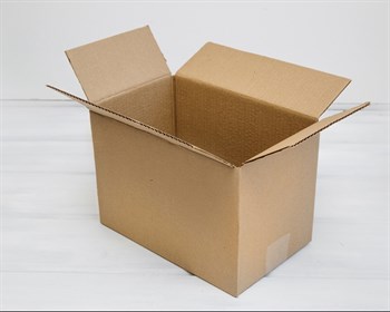 Коробка картонная, Т-22 (эконом), 26,5х16,5х19 см, крафт - фото 12212
