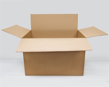 Коробка картонная для переезда с ручками, Т-24, 60х40х40 см, крафт - фото 12213