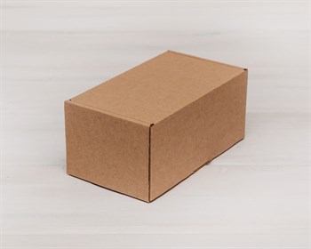 Коробка картонная 17х10х8 см, из плотного картона, крафт, 10 шт - фото 12475