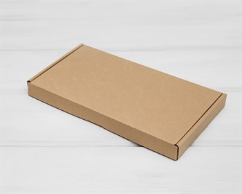 Коробка для посылок, 28х15х2,5 см, крафт - фото 12680
