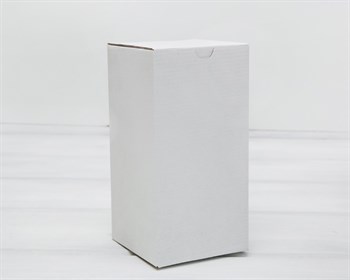 Коробка для посылок, 10х10х19,5 см, из плотного картона, белая - фото 12706