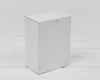 Коробка для посылок, 12х7,5х16 см, из плотного картона, белая - фото 12850