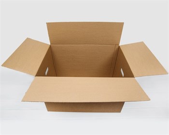 УЦЕНКА Коробка картонная для переезда с ручками, Т-24, 60х40х40 см, крафт - фото 12985