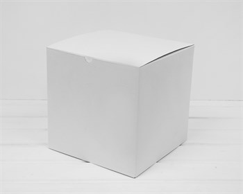 Коробка для посылок, 24х24х24 см, из плотного картона, белая - фото 13557