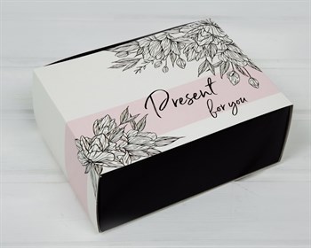 Подарочная коробка «Present for you», 20х15х8 см, пенал - фото 13708