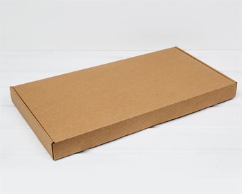 Коробка для посылок, 47х25х4 см, крафт - фото 13772