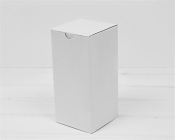 Коробка для посылок, 9х9х19 см, из плотного картона, белая - фото 13798