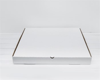 УЦЕНКА Коробка из плотного картона, 50х50х5 см, белая - фото 13931