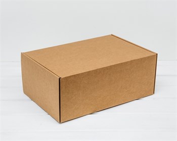 Коробка для посылок, 32х22х13 см, крафт - фото 14139