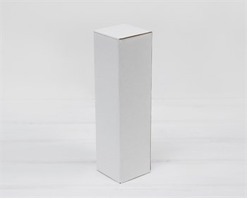 Коробка для посылок, 6х6х22 см, из плотного картона, белая - фото 14146