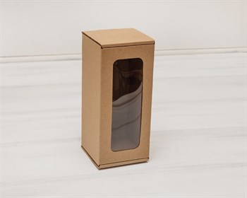 УЦЕНКА Коробка для кукол, с окошком, 20х9х9 см, крафт - фото 14404