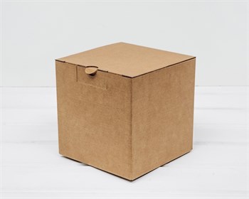 УЦЕНКА Коробка для посылок, 15х15х15 см, из плотного картона, крафт - фото 15037