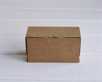 Коробка для посылок, 15,5х7,5х8,5 см, из плотного картона, крафт - фото 15190