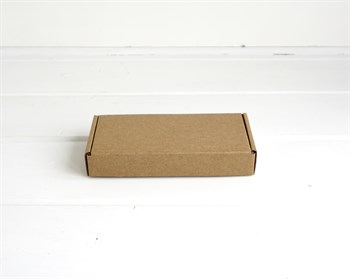 Коробка для посылок, 18,5х9х3 см, крафт - фото 15253