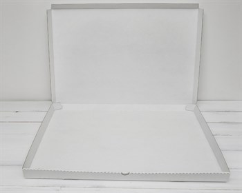Коробка плоская, 51х41х3,5 см, белая - фото 15301