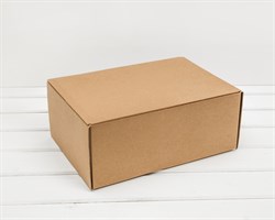 Коробка для посылок, 31х21х12,5 см, крафт