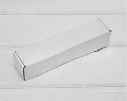 Коробка из плотного картона, 16,6х3,5х3,5 см, белая