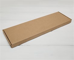 Коробка 51х16х2,5 см, из плотного картона, крафт