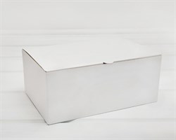 УЦЕНКА Коробка для посылок, 24х16х10 см, из плотного картона, белая