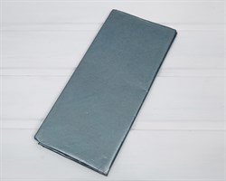 Бумага тишью жемчужная, дымчато-синяя, 50х66 см, 10 шт.