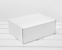 УЦЕНКА Коробка для посылок, 25х20х10 см, из плотного картона, белая