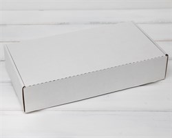 УЦЕНКА Коробка 29,5х15х6 см из плотного картона, белая