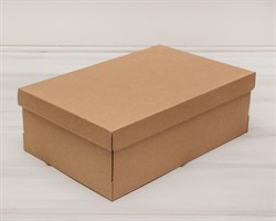 УЦЕНКА Коробка из плотного картона, 33,5х22х11,5 см, крышка-дно, крафт