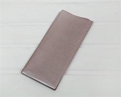 Бумага тишью жемчужная, светло-сливовая, 50х66 см, 10 шт.