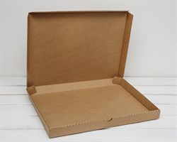 УЦЕНКА Коробка плоская 41х31х3,5 см, крафт