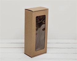 УЦЕНКА Коробка для кукол, с окошком, 30х13х8 см, крафт