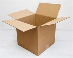 Коробка картонная для переезда, Т-23, 30х30х30 см, крафт