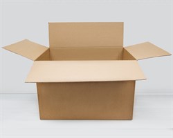 Коробка картонная для переезда с ручками, Т-24, 60х40х40 см, крафт