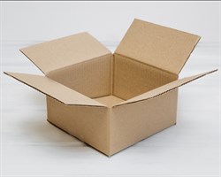 Коробка картонная, Т-21 (эконом), 18,5х18,5х10 см, крафт