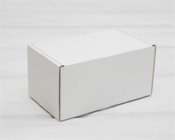 Коробка для посылок, 15х9х8 см, белая