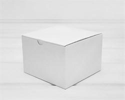 Коробка для посылок, 14,5х14,5х9,5 см, белая