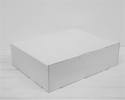 Коробка для посылок, 43х33х12 см, белая