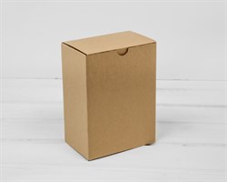 Коробка для посылок, 12х7,5х16 см, из плотного картона, крафт