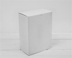 Коробка для посылок, 18,6х11х25 см, из плотного картона, белая