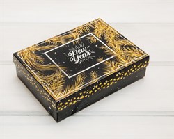 Подарочная новогодняя коробка «Сияние», 20,5х14,5х5 см, крышка-дно