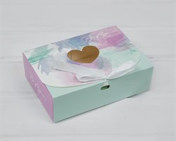 Подарочная коробка «Весенние краски», с лентой, 16,5х11,5х5 см