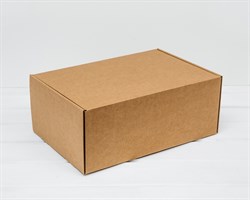 Коробка для посылок, 32х22х13 см, крафт