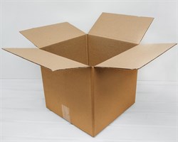 УЦЕНКА Коробка картонная для переезда, Т-21 (эконом), 30х30х30 см, крафт
