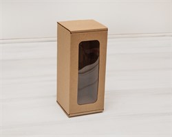 УЦЕНКА Коробка для кукол, с окошком, 20х9х9 см, крафт