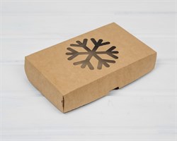 УЦЕНКА Подарочная новогодняя коробка «Снежинка», 20х12х4 см