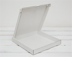 УЦЕНКА Коробка плоская, 40х40х5 см, белая