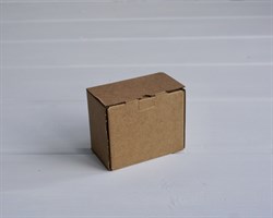 Коробка для посылок, 8,5х5,5х7,5 см, из плотного картона, крафт