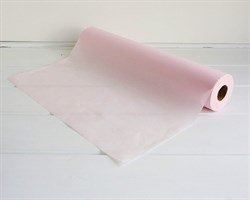 Бумага тишью, светло-розовая, 50см х 143м, 1 рулон